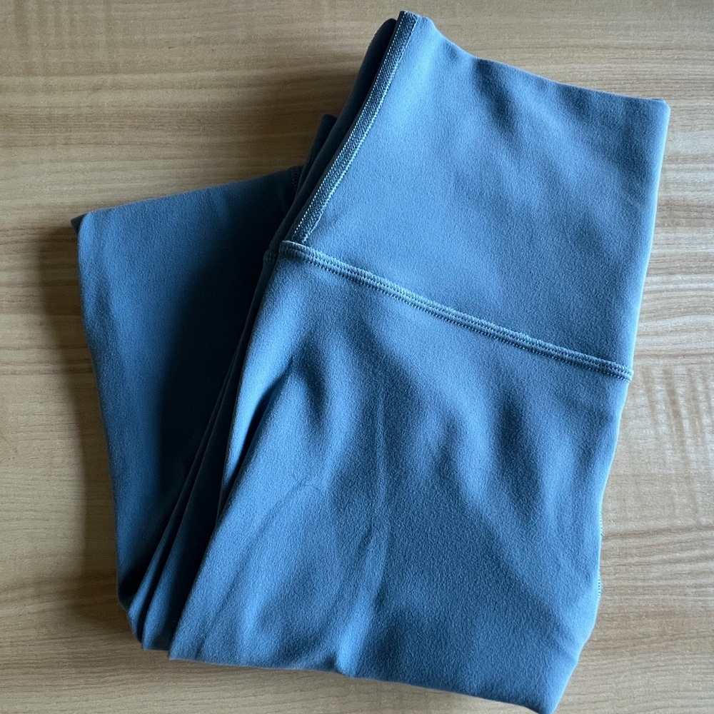 Lululemon Align High-Rise Pant 28" in Utility Blue size 4